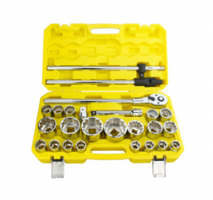 26件19mm系列公制重型套筒組套